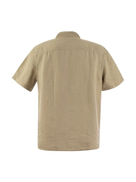 Hemd mit kurzen ärmeln Peserico beige