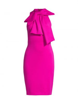 Платье-футляр Von с бантом Black Halo розовый