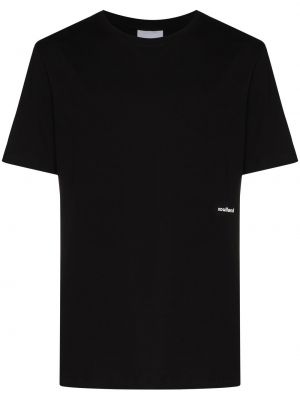 Camiseta con estampado Soulland negro