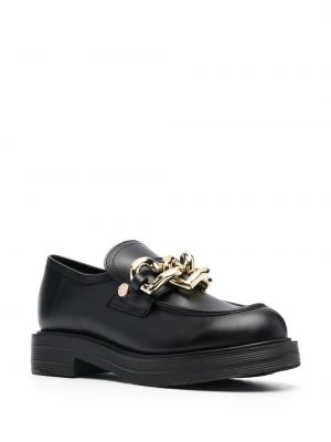 Loafers chunky Love Moschino
