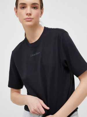 Спортна тениска Calvin Klein Performance черно
