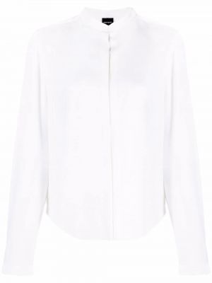 Camisa de seda manga larga Aspesi blanco