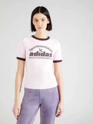 T-shirt Adidas Originals rose