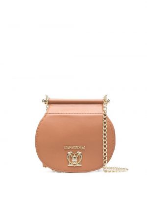 Crossbody väska Love Moschino brun