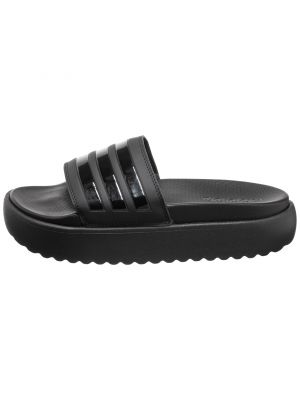 Platform talpú papucs Adidas Sportswear fekete