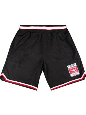 Supreme x Mitchell & Ness Satin Basketball Short 'Black