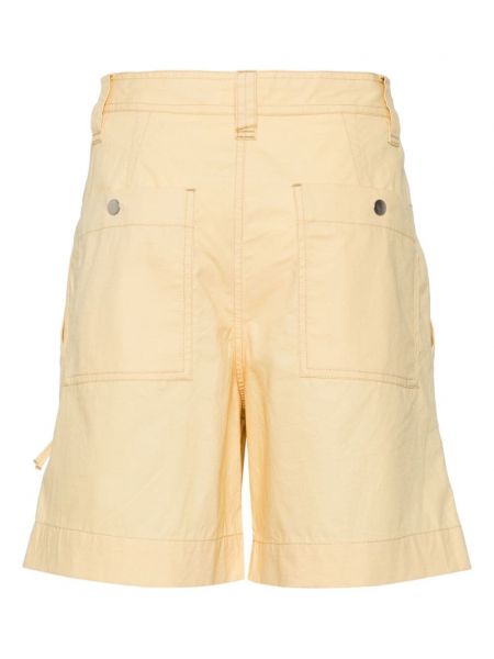 Cargo shorts aus baumwoll Marant Etoile gelb