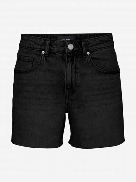 Kratke jeans hlače Vero Moda črna