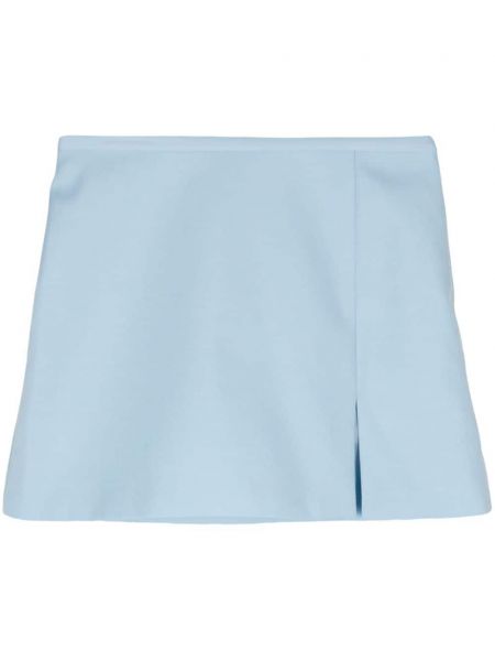 Pletena mini suknja Mach & Mach plava
