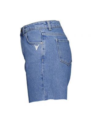 Szorty jeansowe Alix The Label niebieskie