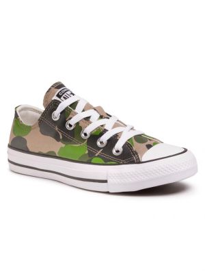 Треккинговые ботинки Converse зеленые