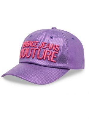Καπέλο Versace Jeans Couture μωβ