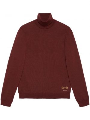 Raštuotas megztinis Gucci