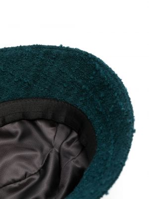 Tweed mütze Helen Kaminski grün