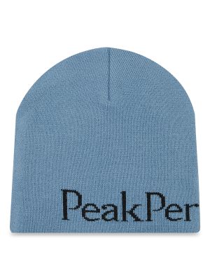 Шапка Peak Performance синьо