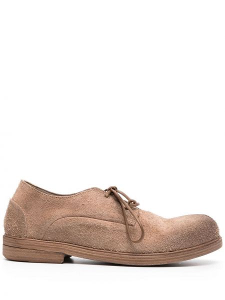 Zapatos oxford con cordones de ante Marsèll marrón