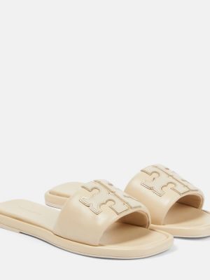 Slides di pelle Tory Burch