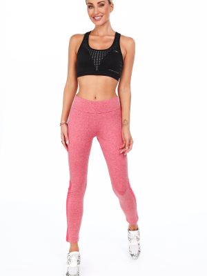 Zateplené sportovní kalhoty Fasardi růžové