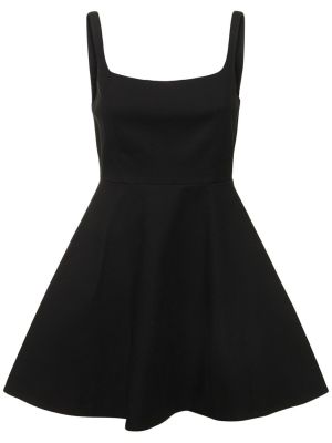 Bavlněné mini šaty Theory - černá