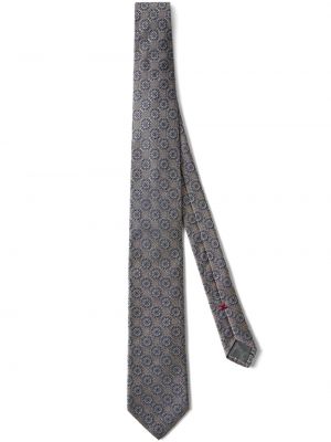 Cravată de mătase din jacard Brunello Cucinelli