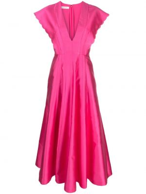 Midi haljina Philosophy Di Lorenzo Serafini ružičasta