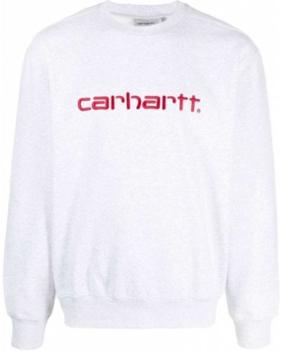 Brodert lang genser Carhartt Wip hvit