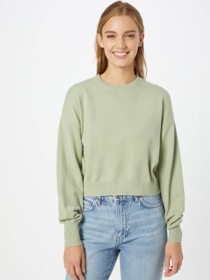 Pamučni pulover Cotton On zelena
