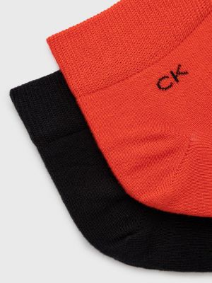 Skarpety Calvin Klein czerwone
