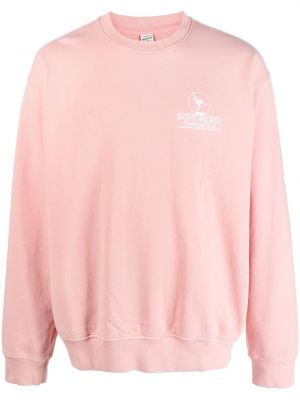 Rund hals sweatshirt Sporty & Rich rosa