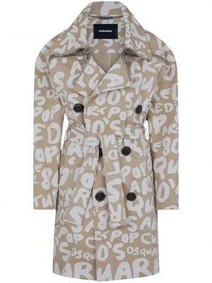 Trench Dsquared2 beige