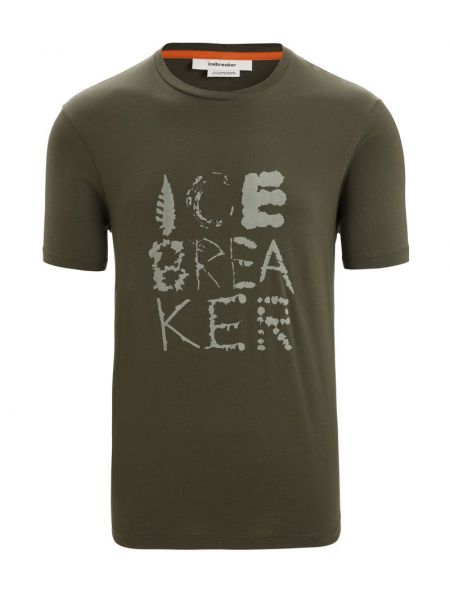 Koszulka Icebreaker khaki