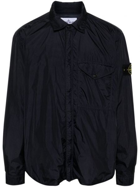 Kapitone ceket Stone Island mavi