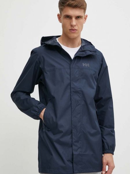 Jachetă de ploaie Helly Hansen albastru