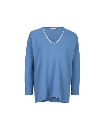 Пуловер Bruno Manetti, голубой