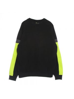Sweatshirt mit rundhalsausschnitt Fila schwarz