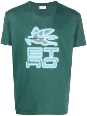 T-shirt Etro grön