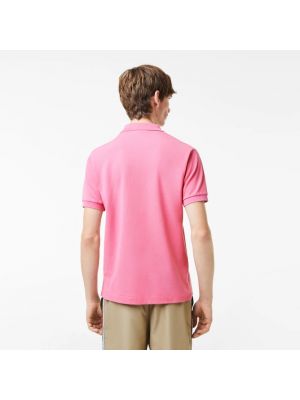 Hemd mit kurzen ärmeln Lacoste pink