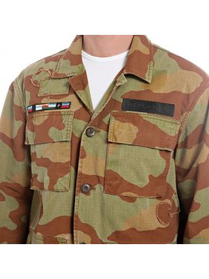Jacke mit camouflage-print Replay