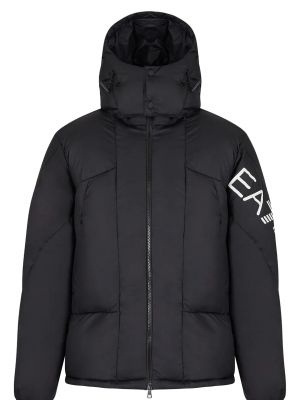 Демисезонная куртка Ea7 черная