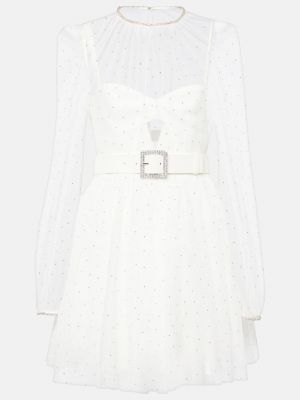 Свадебное платье мини Rebecca Vallance белое