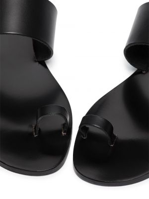 Sandalias de cuero Atp Atelier negro