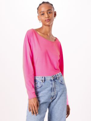T-shirt a maniche lunghe American Vintage rosa