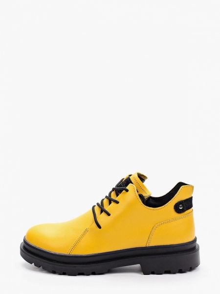 Ботинки Shoiberg желтые