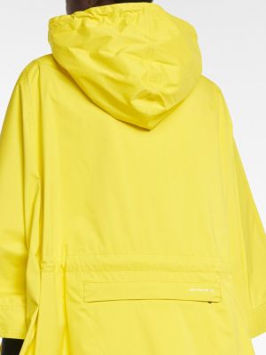 Найлоново дъждобран яке Moncler Grenoble жълто