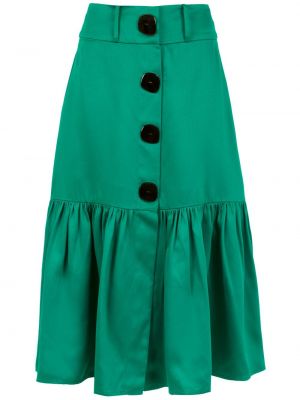 Midi sukně Adriana Degreas, zelená