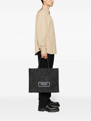 Žakárová shopper kabelka Versace
