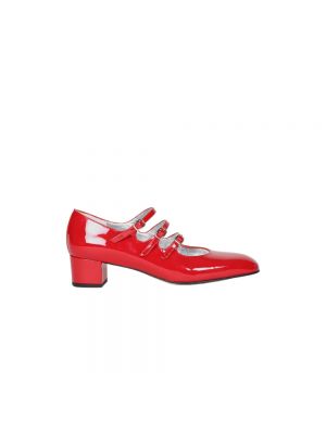 Chaussures de ville Carel rouge