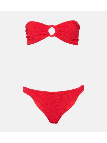 Bikini Hunza G piros