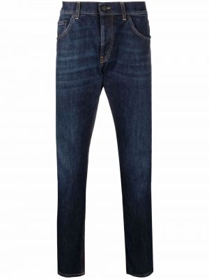 Hög midja skinny fit-jeans Dondup blå