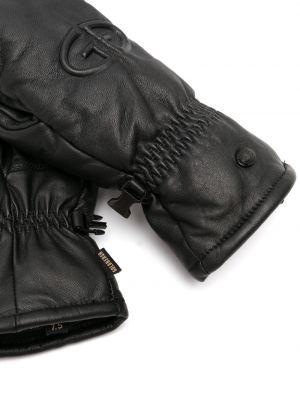 Rękawiczki skórzane Goldbergh czarne